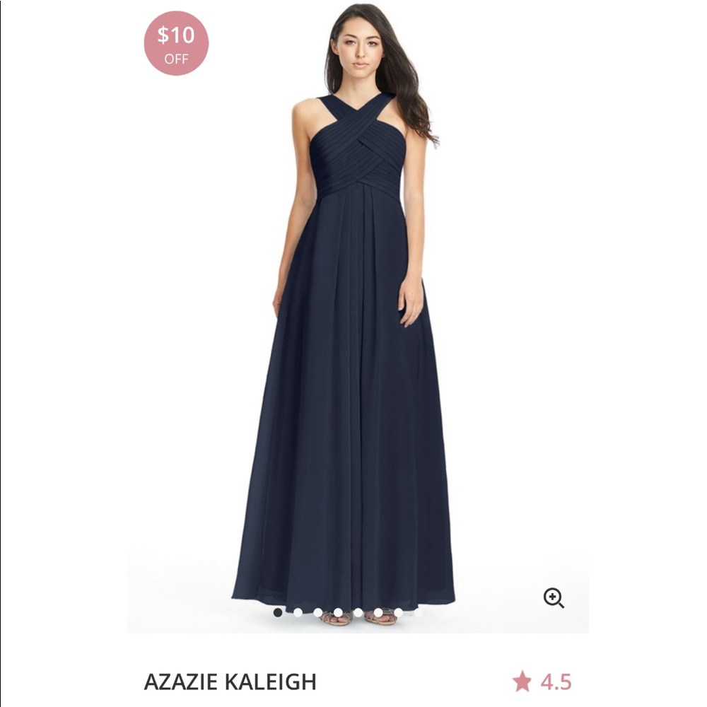 Azazie “Kaleigh” Dark Navy Dress